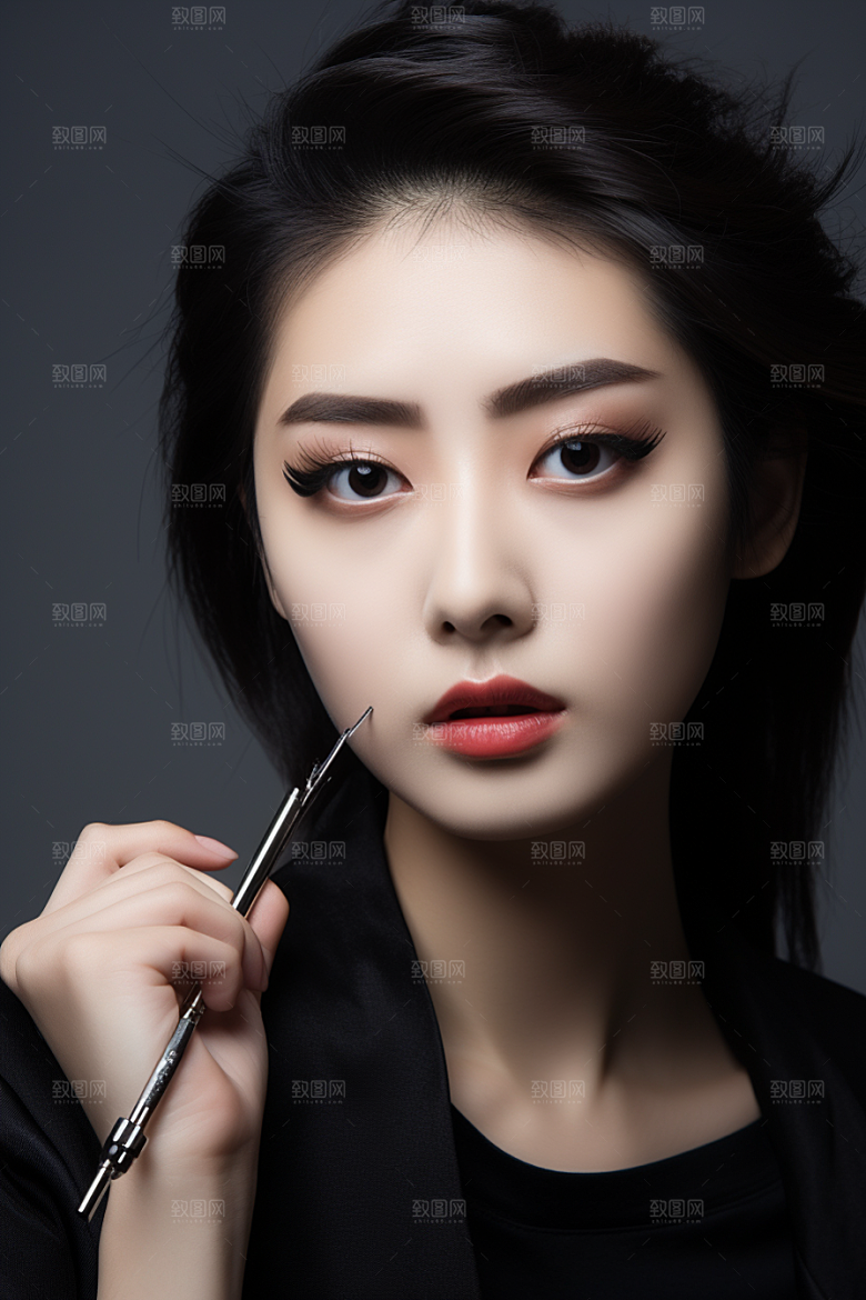 化妆人物妆感美妆肖像
