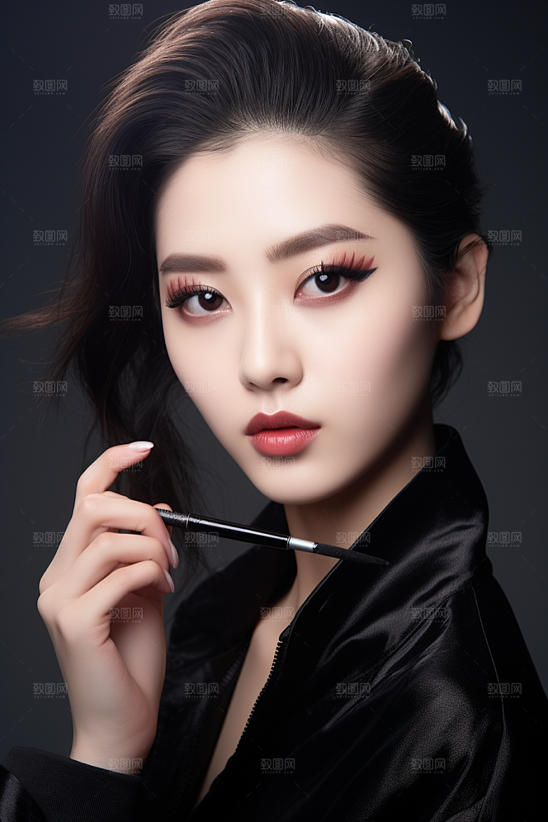 化妆人物美妆妆容肖像