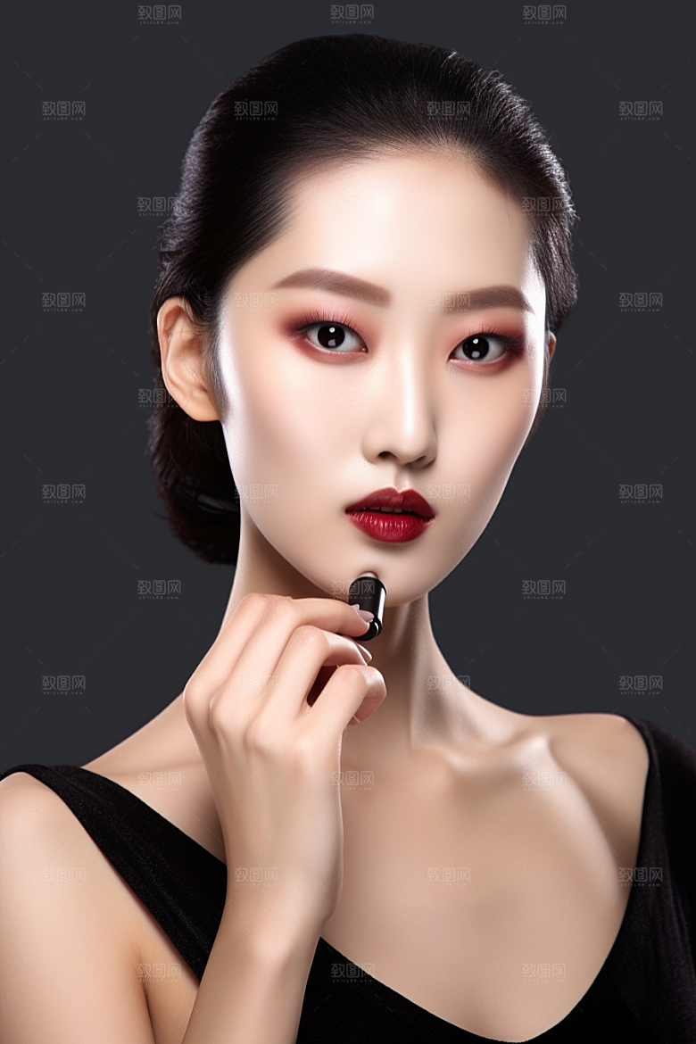 化妆人物妆造艺术肖像