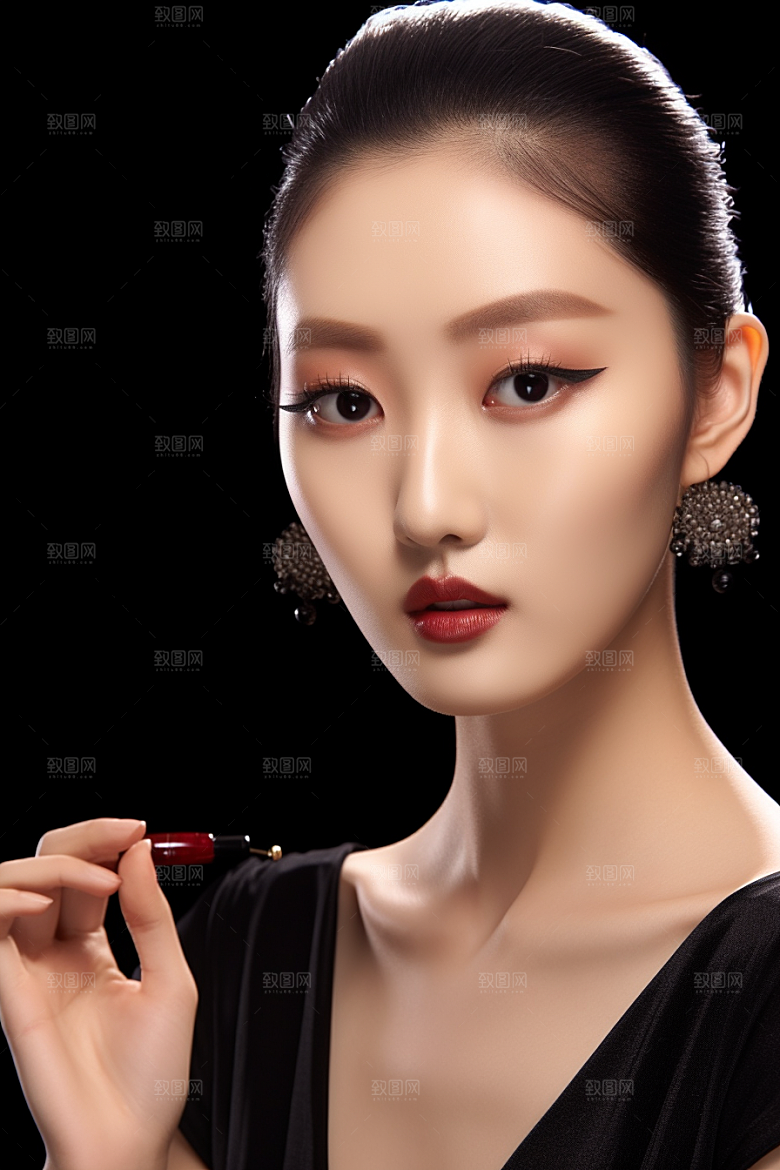 化妆人物妆造化妆师肖像