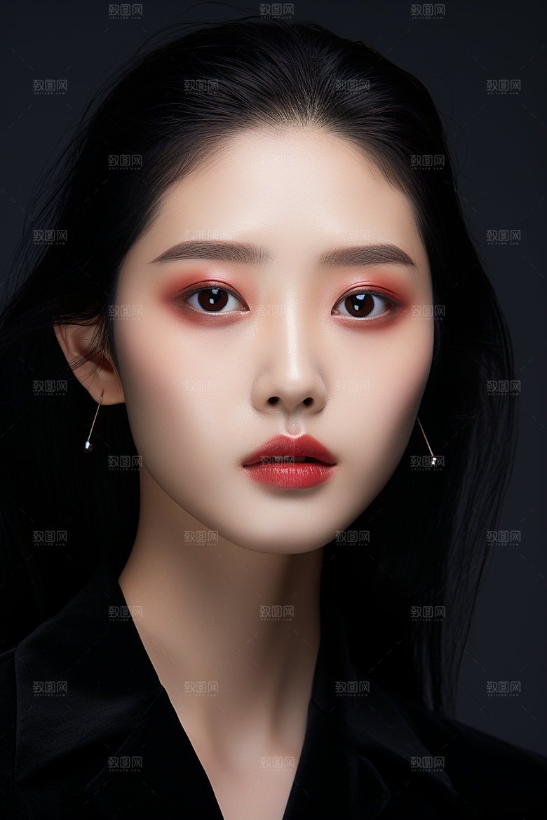 化妆人物妆造美妆肖像