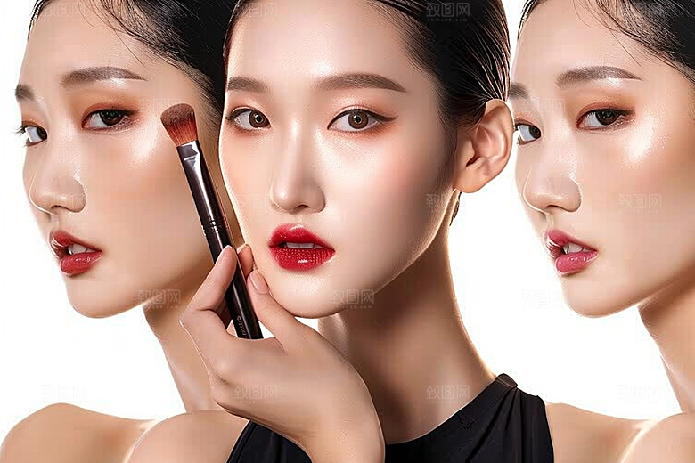 化妆人物改造化妆师肖像