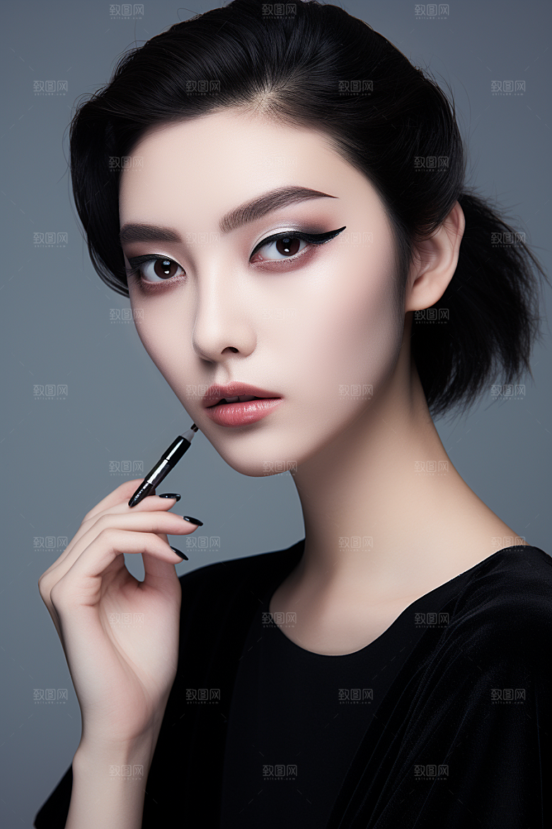 化妆人物妆容彩妆肖像