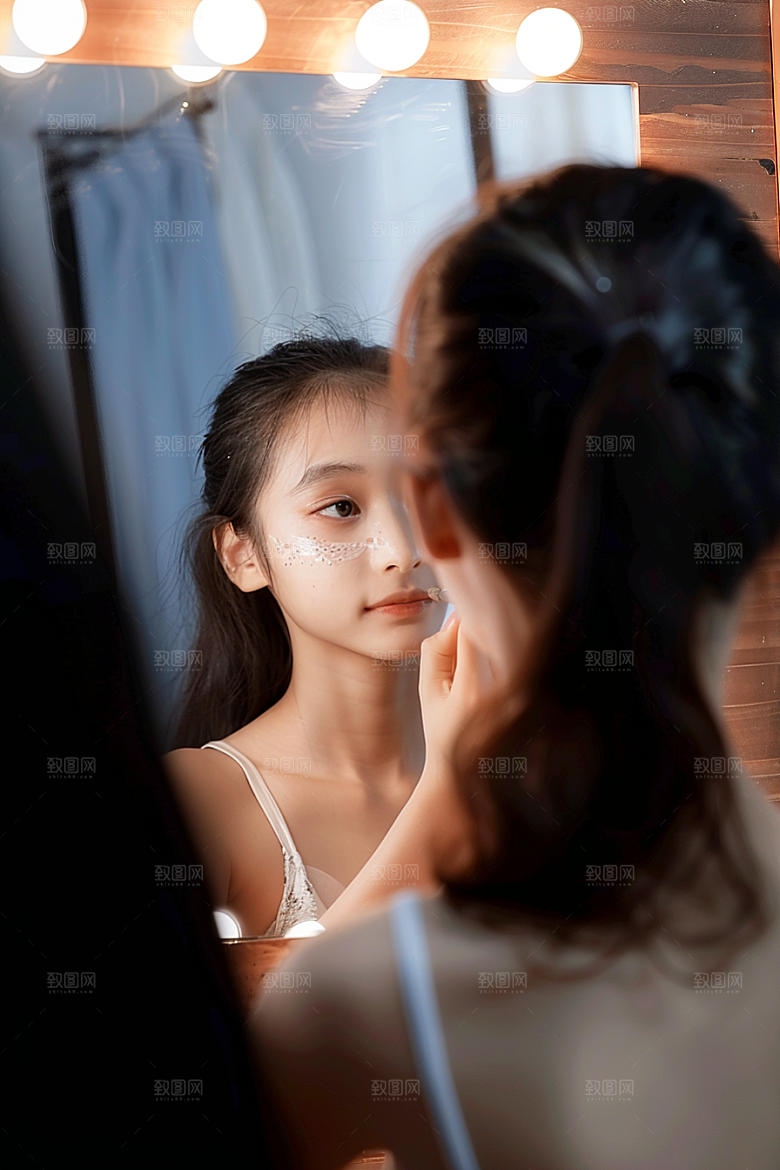 化妆人物妆感艺术肖像