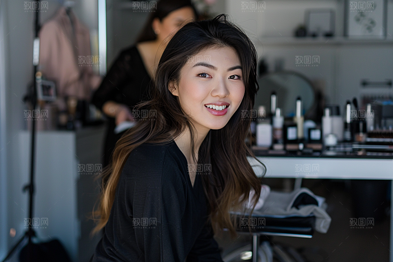 化妆人物妆容妆造肖像