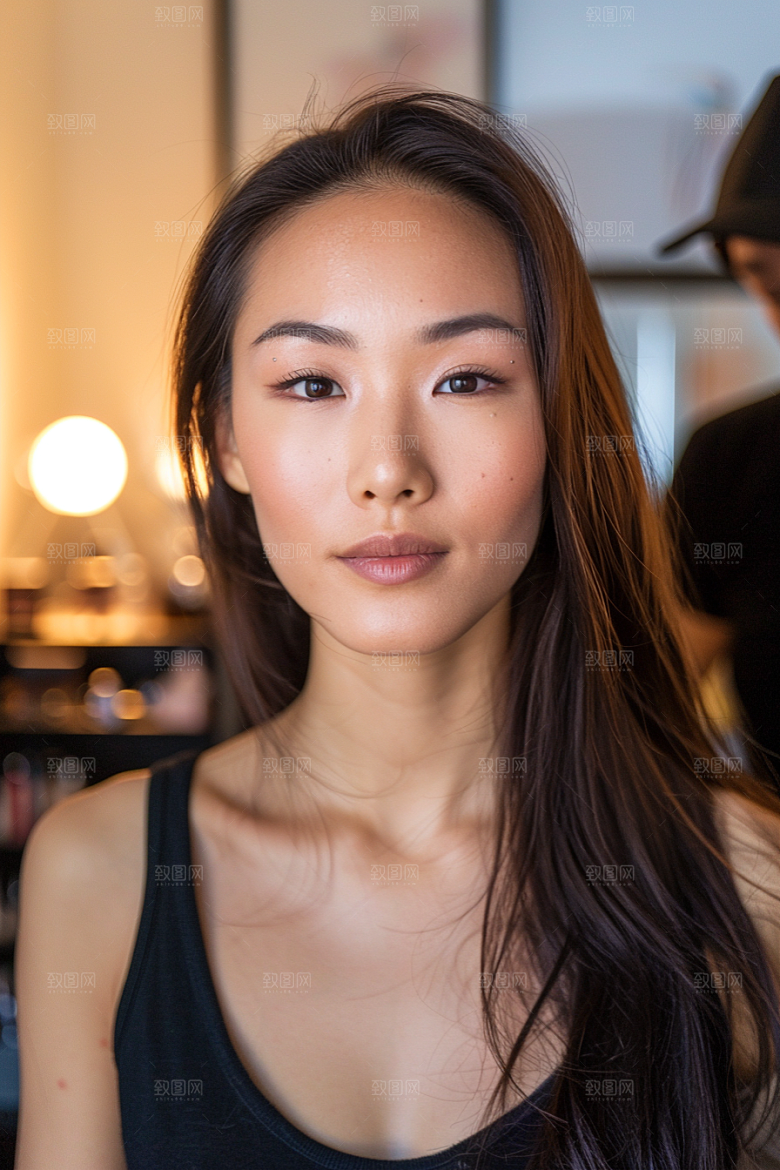 化妆人物美女妆容肖像