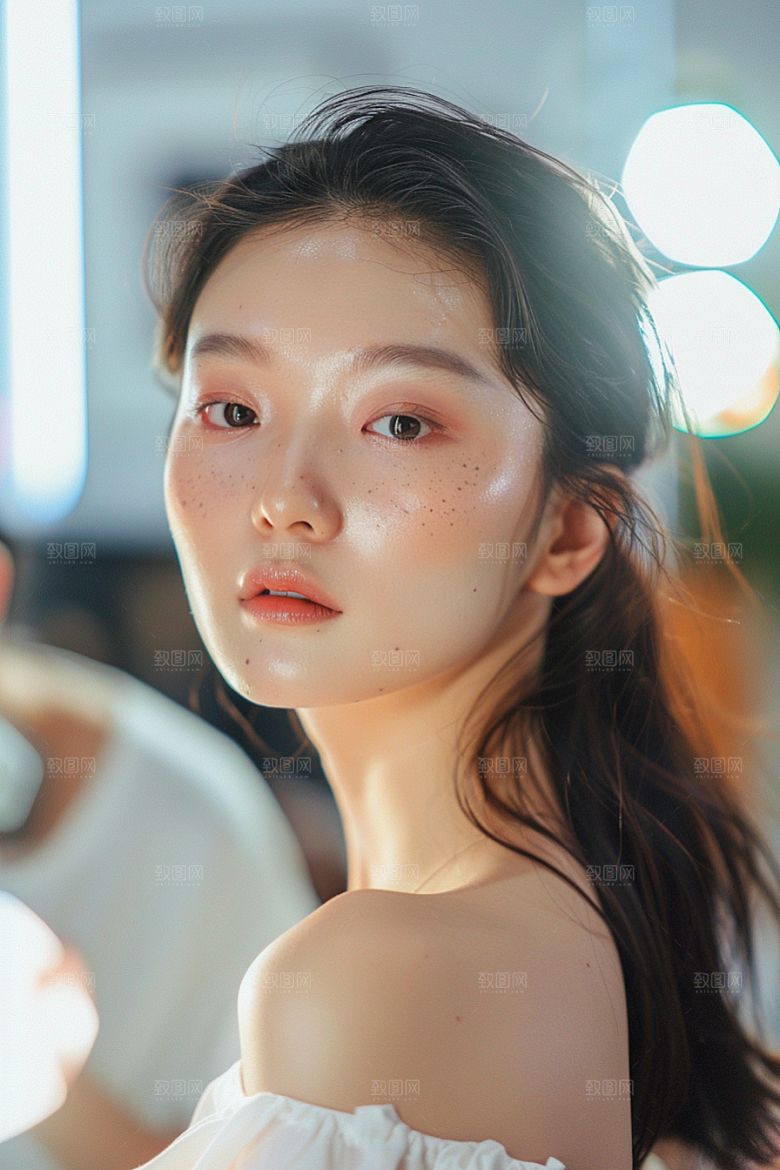 化妆人物艺术美妆肖像