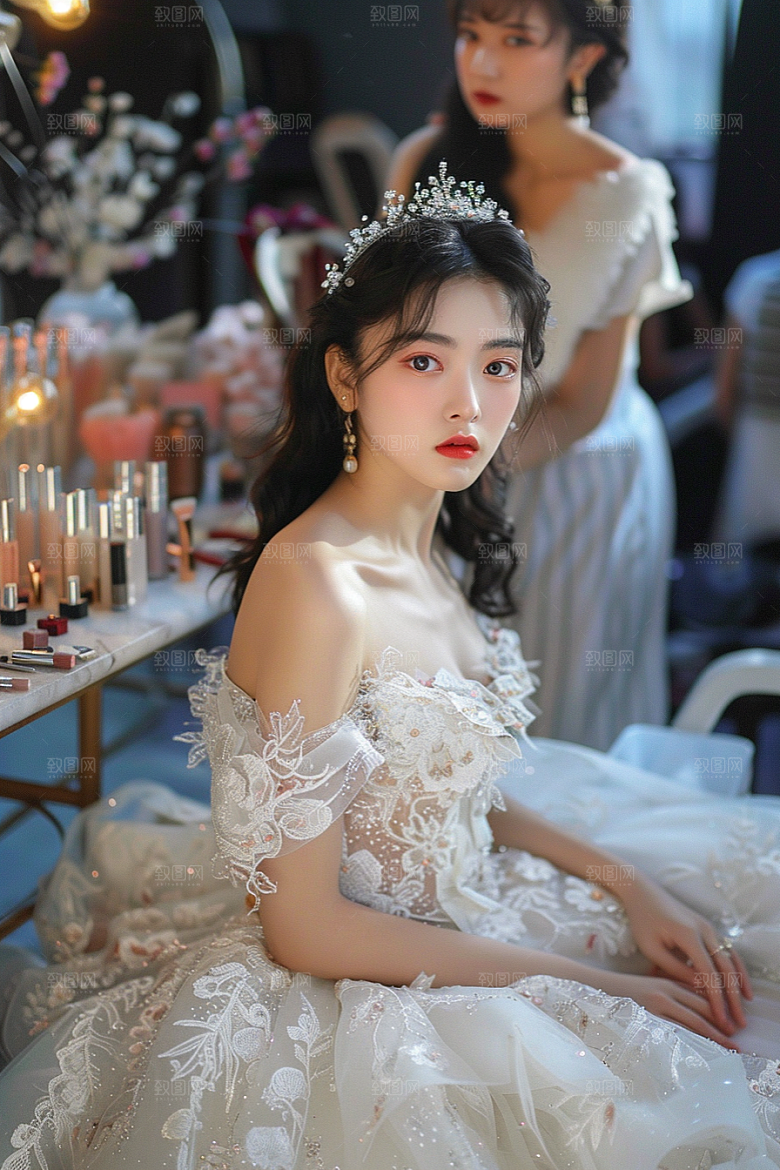 化妆人物妆感改造肖像