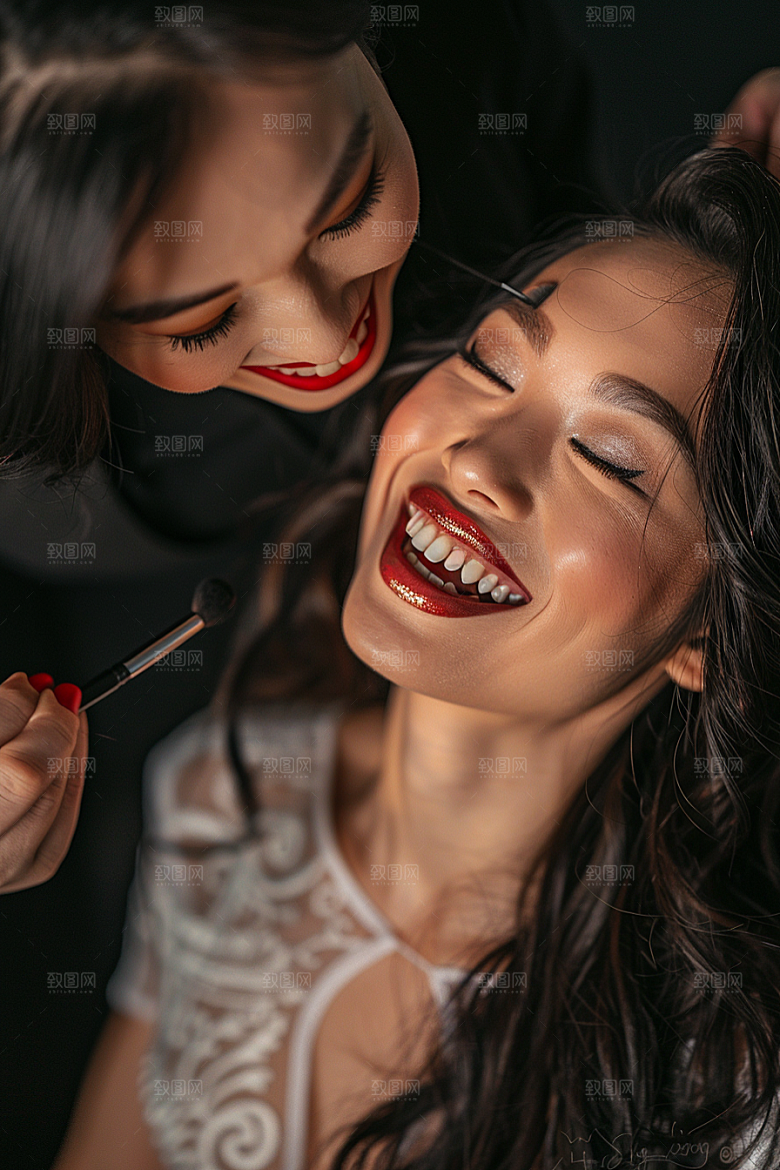 化妆人物妆造化妆师肖像