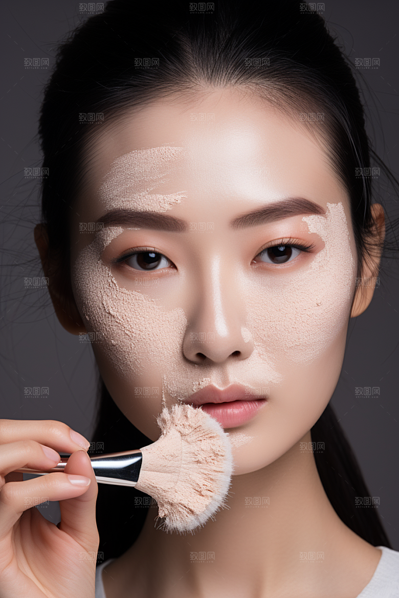 化妆人物妆容妆造肖像