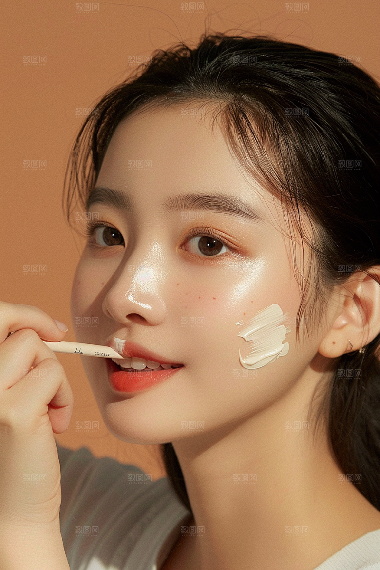 化妆人物艺术彩妆肖像