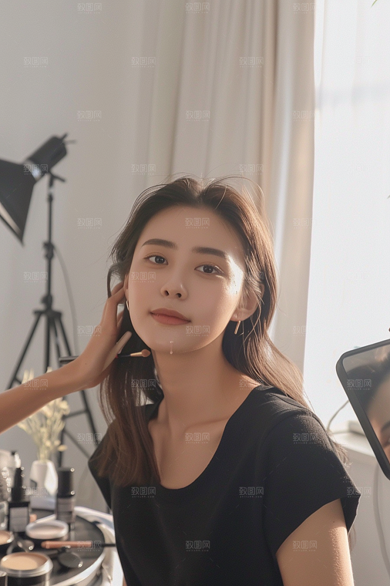 化妆人物化妆师妆感肖像
