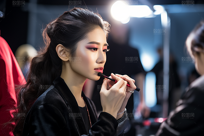 化妆人物妆造化妆师肖像