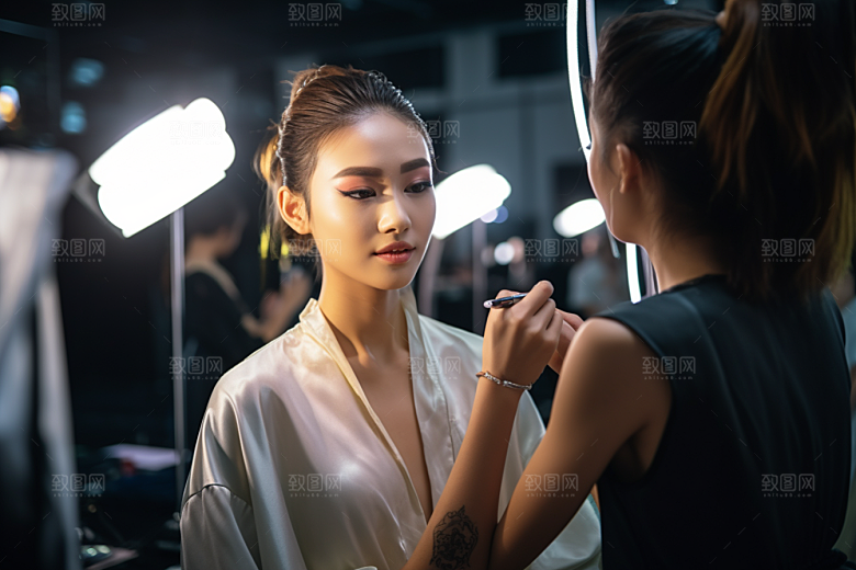 化妆人物妆感美妆肖像