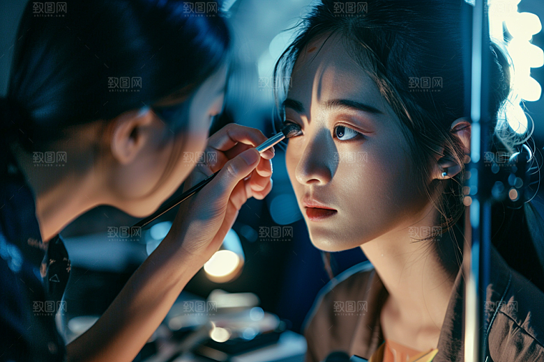 化妆人物妆造美妆肖像