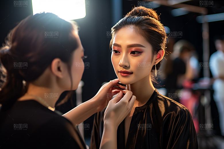 化妆人物妆感化妆师肖像
