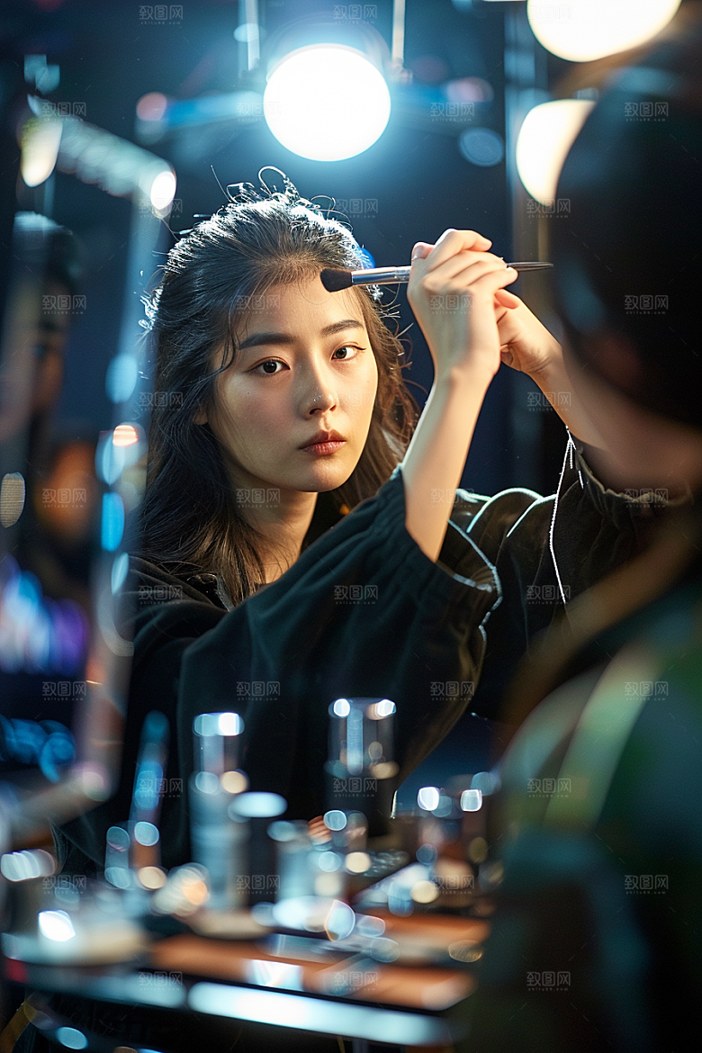 化妆人物艺术彩妆肖像