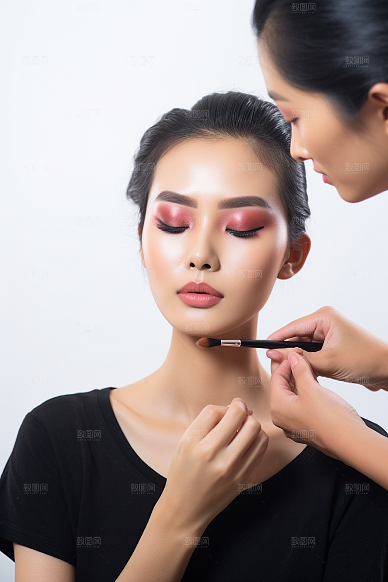 化妆人物妆容妆造肖像