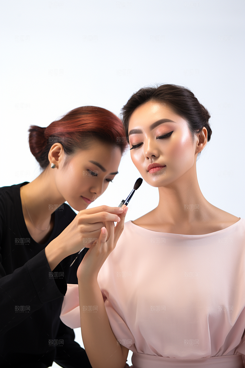 化妆人物美妆妆造肖像