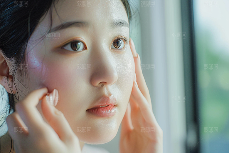 化妆人物造型师妆容肖像