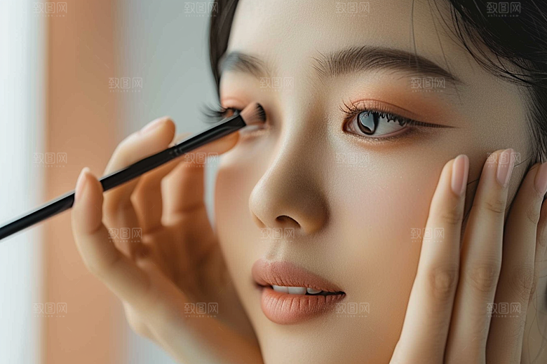 化妆人物彩妆美妆肖像