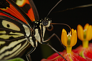蝴蝶昆虫飞虫摄影图