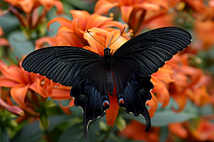 蝴蝶唯美生态摄影图