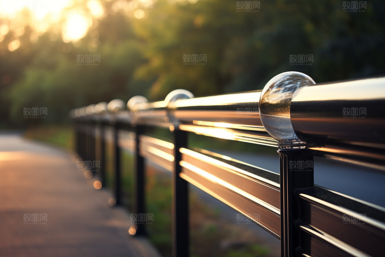 护栏围栏质感素材