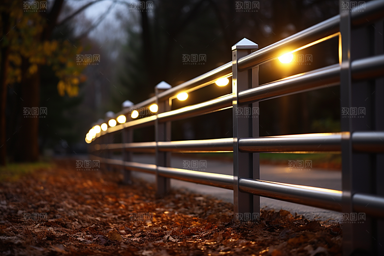 护栏围挡铁栏杆素材