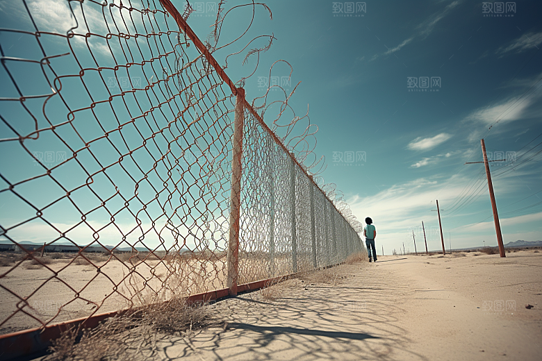 护栏质感铁栏杆素材