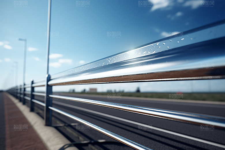 护栏道路护栏围挡素材