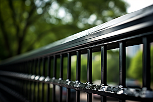 护栏道路护栏铁栏杆素材