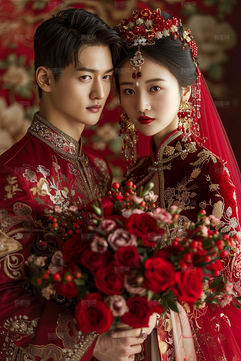 婚纱照高清新婚摄影图