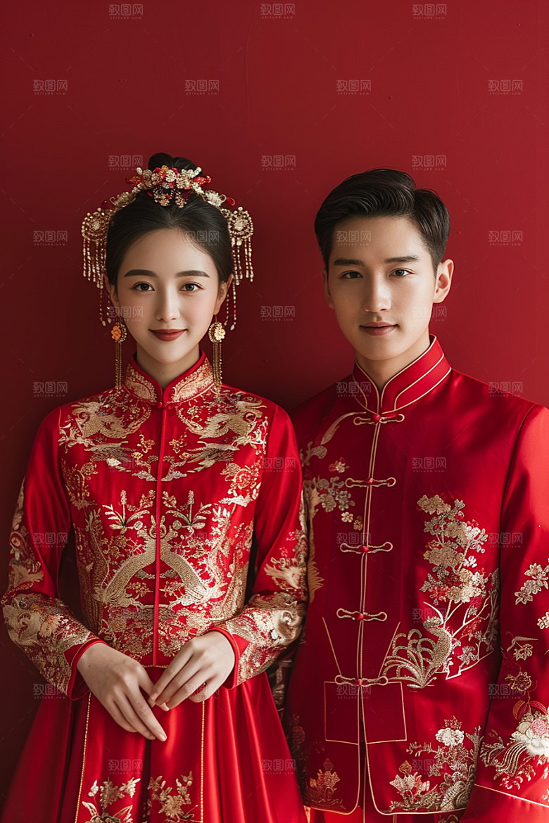 婚纱照新婚浪漫摄影图