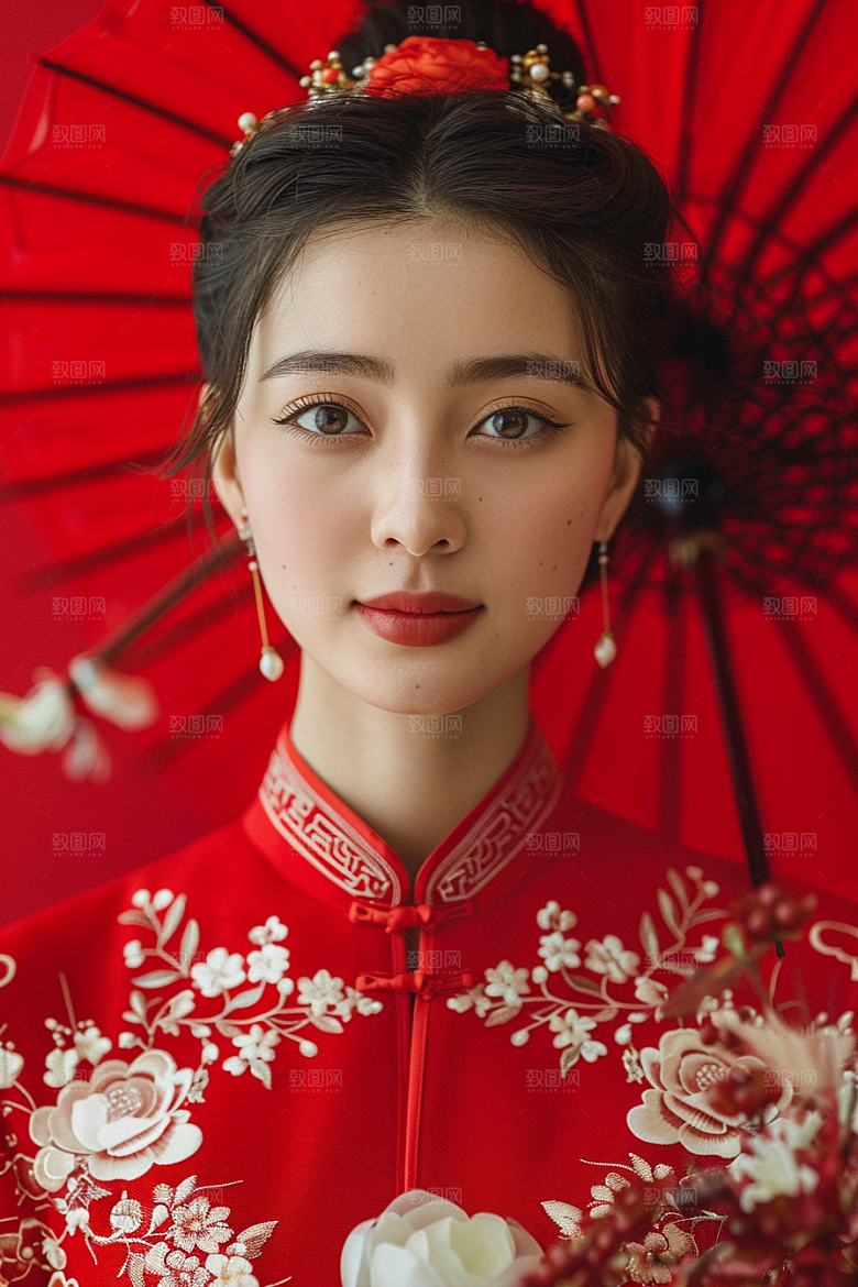 婚纱照浪漫唯美摄影图