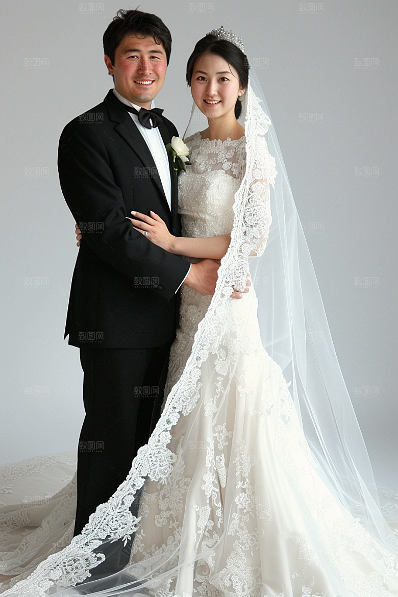 婚纱照高清写真摄影图