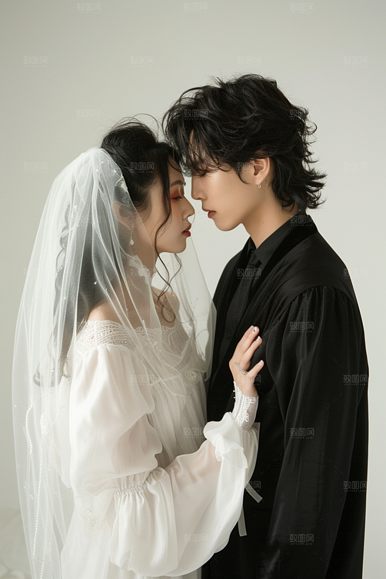 婚纱照高清写真摄影图