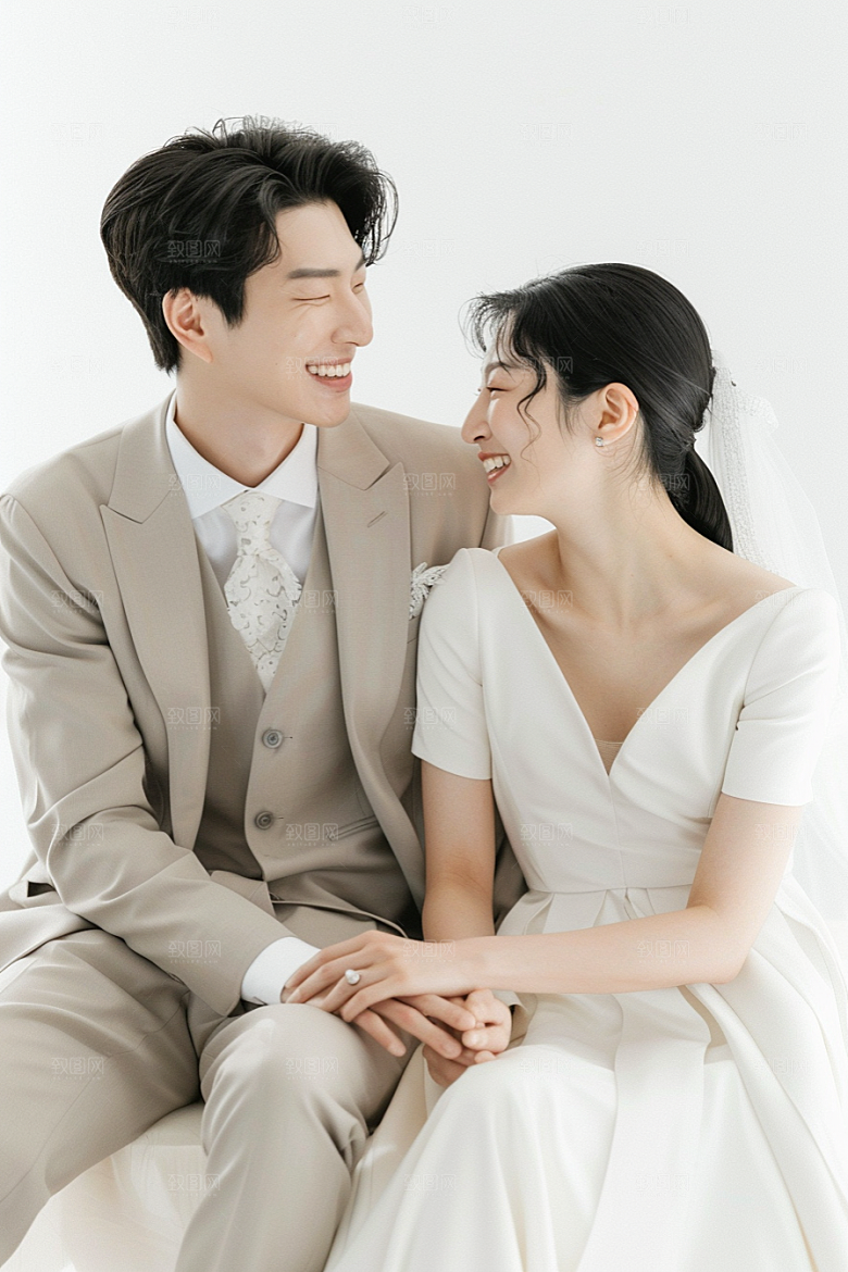 婚纱照唯美浪漫摄影图