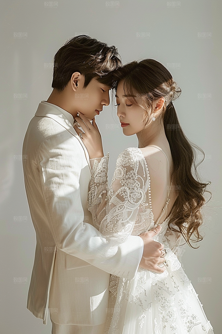 婚纱照高清夫妻摄影图