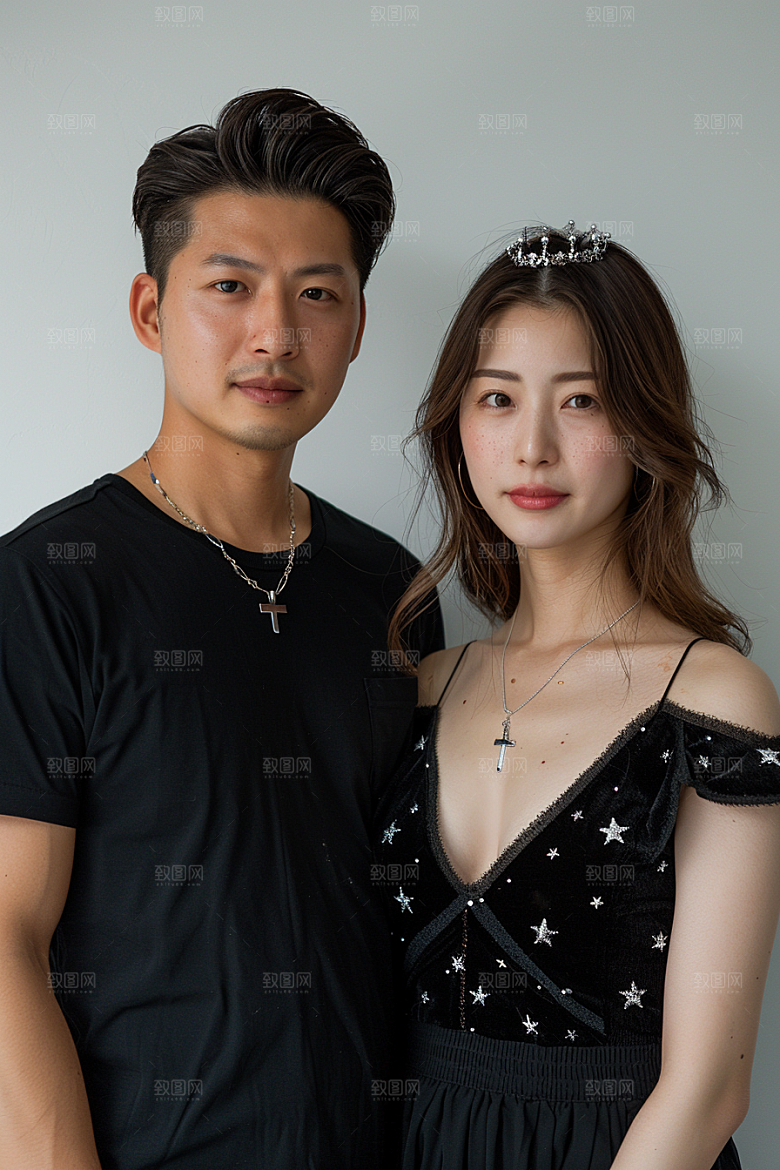 婚纱照浪漫高清摄影图
