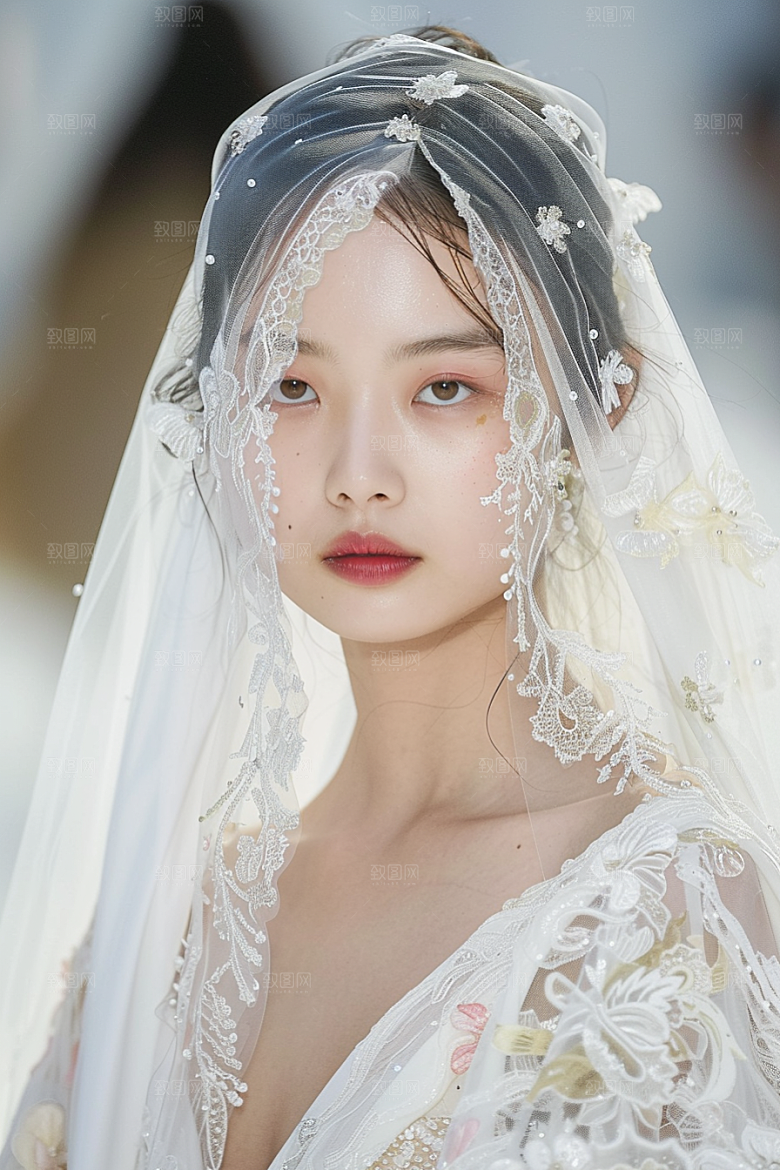 婚纱照新婚写真摄影图