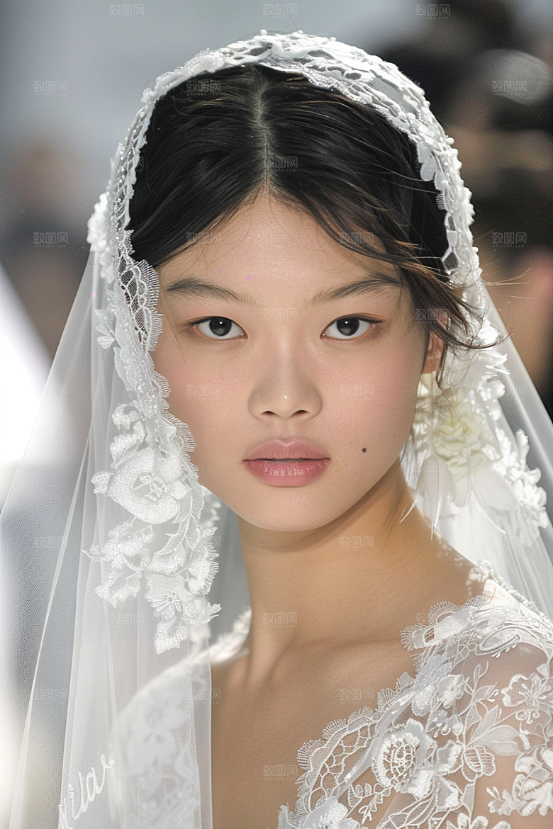 婚纱照浪漫唯美摄影图