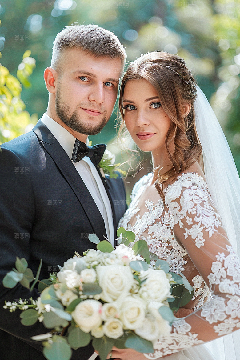 婚纱照高清写真摄影图