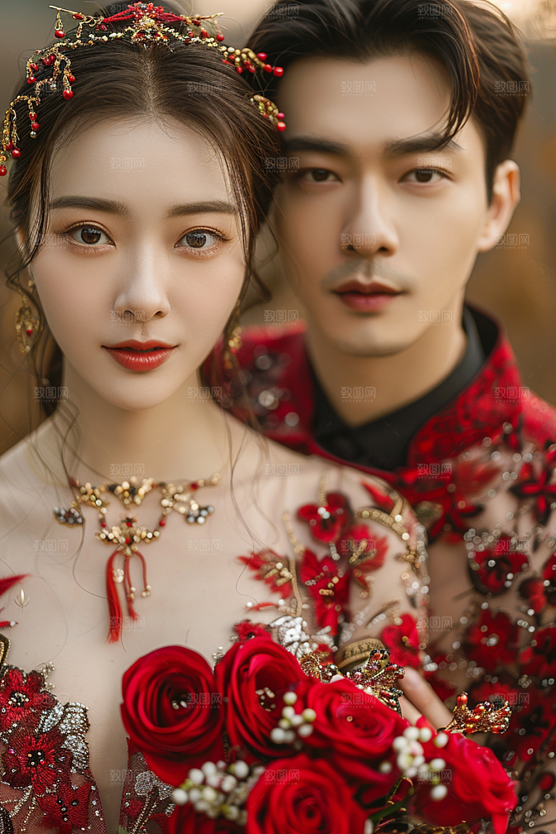 婚纱照高清写真摄影图