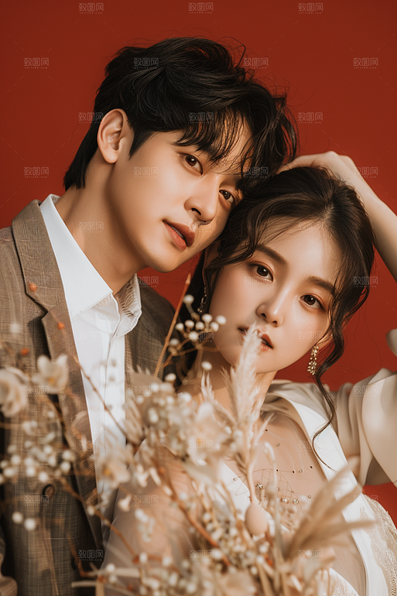 婚纱照新婚高清摄影图