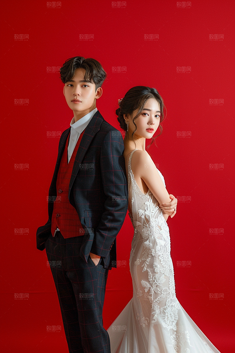 婚纱照写真新婚摄影图
