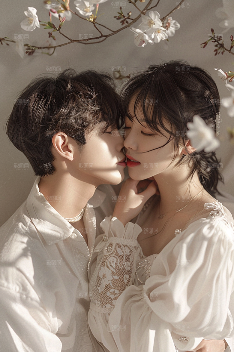 婚纱照写真唯美摄影图