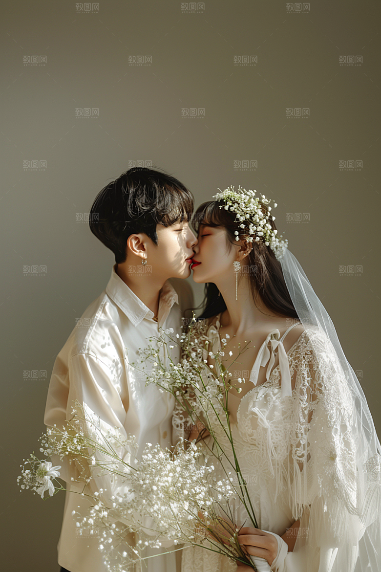 婚纱照高清新婚摄影图