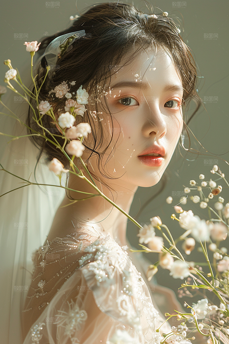婚纱照高清写真摄影图