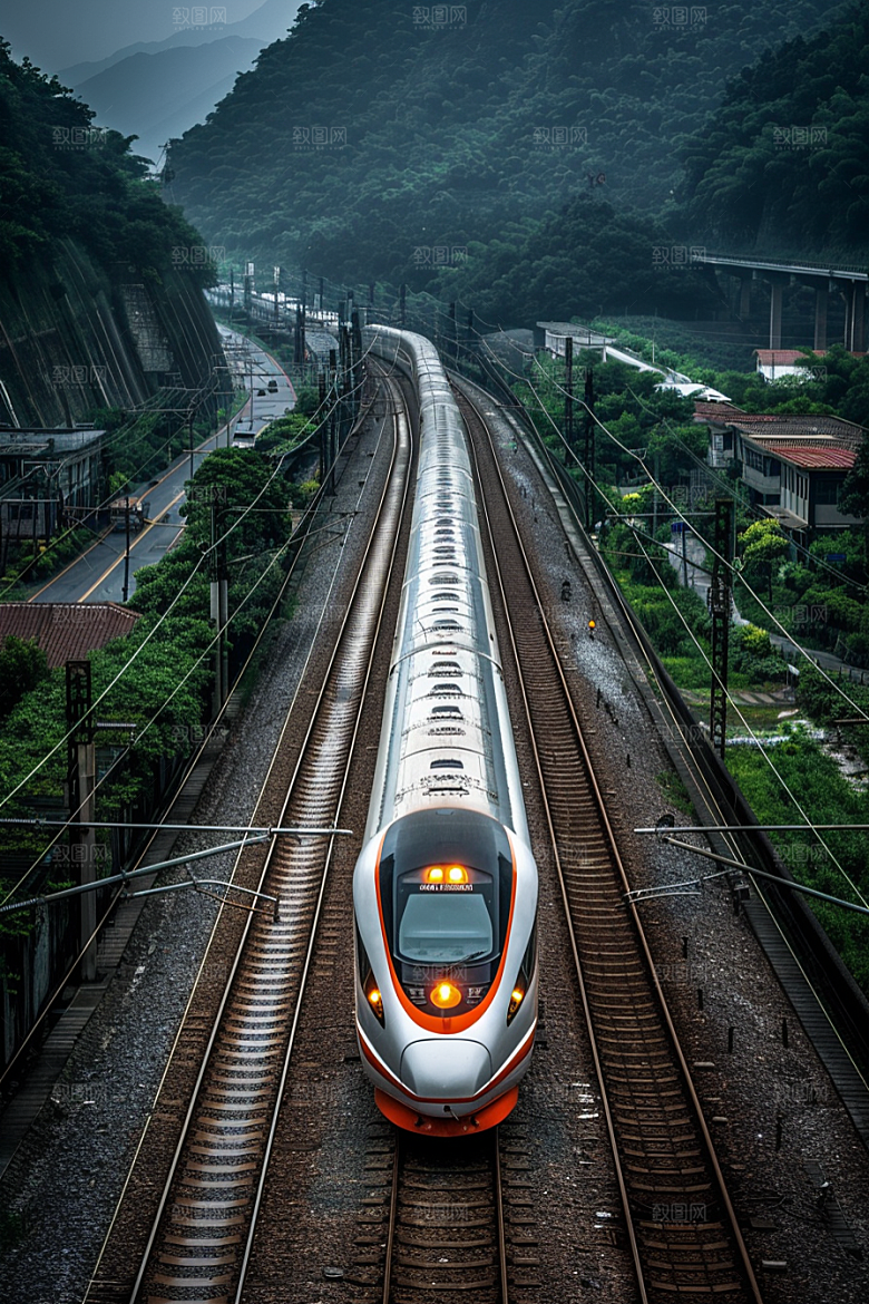 火车高清铁路素材